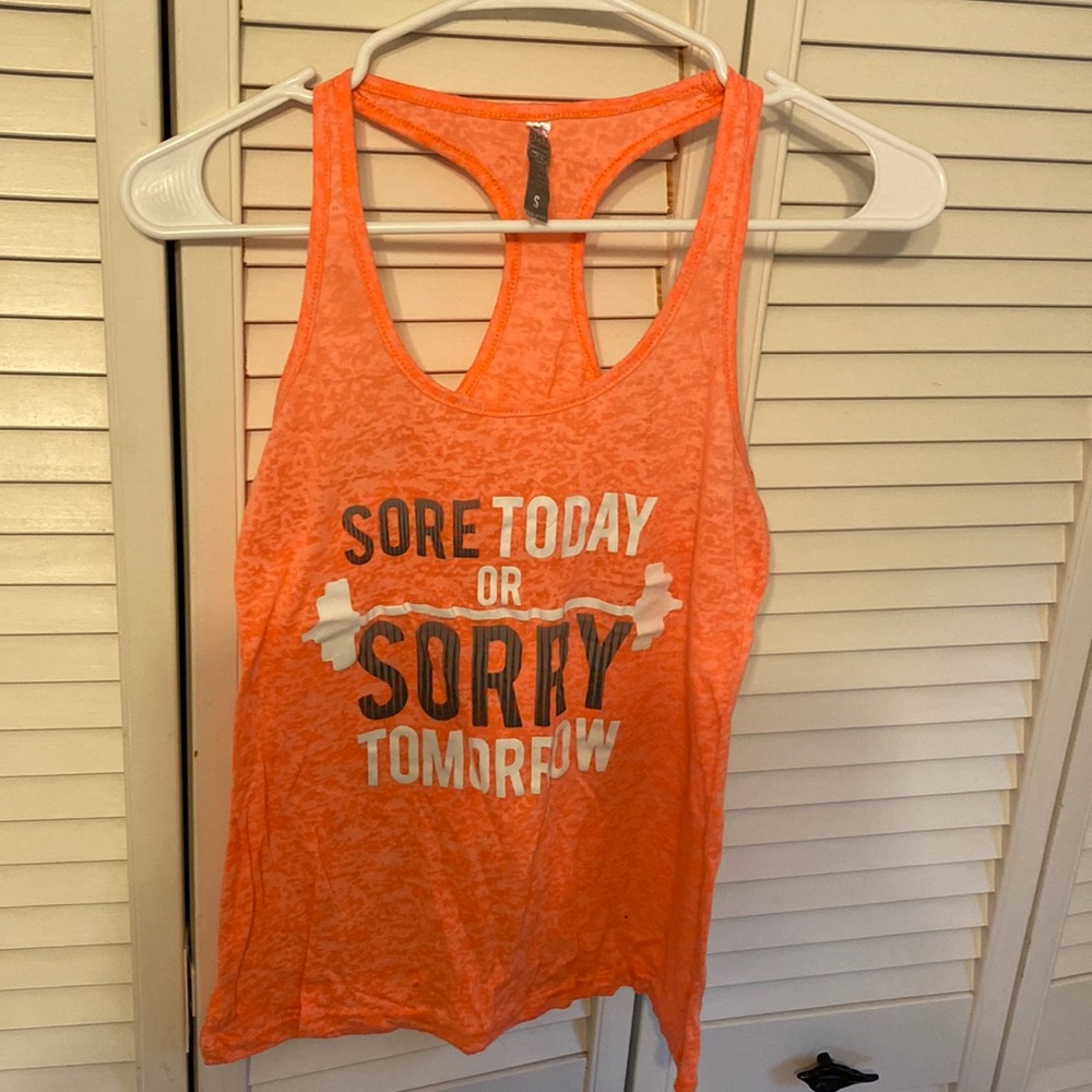 Fitness Tank Top size small